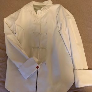 Designer Faux Leather Shirt